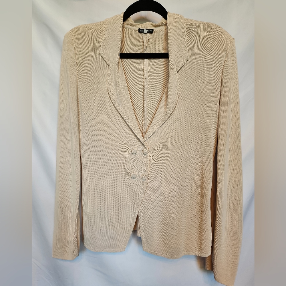 Creme lightweight blazer